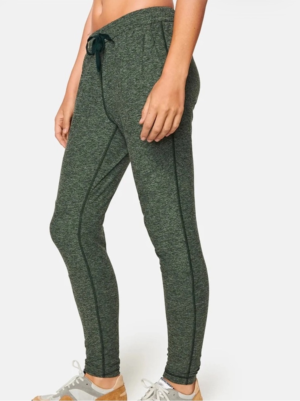 Outdoor Voices cloudknit jogger sweatpants size small green heather